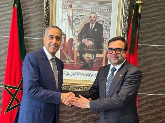 حموشي يستقبل سفير باكستان بالرباط