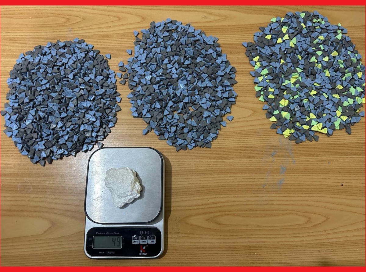 سلا:توقيف شخص بحوزته 3000 قرص من مخدر الإكستازي و49 غراما من الكوكايين