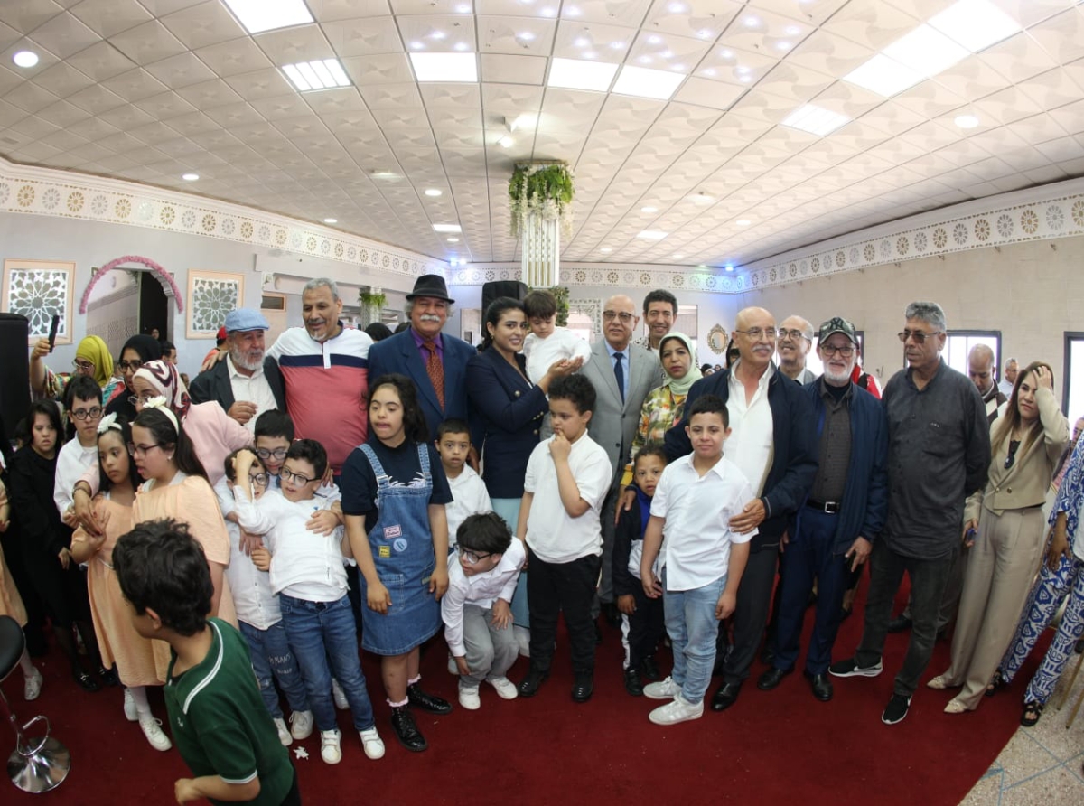 السيدة عواطف حيار، تستقبل “الاتحاد الوطني للجمعيات العاملة في مجال الإعاقة الذهنية بالمغرب