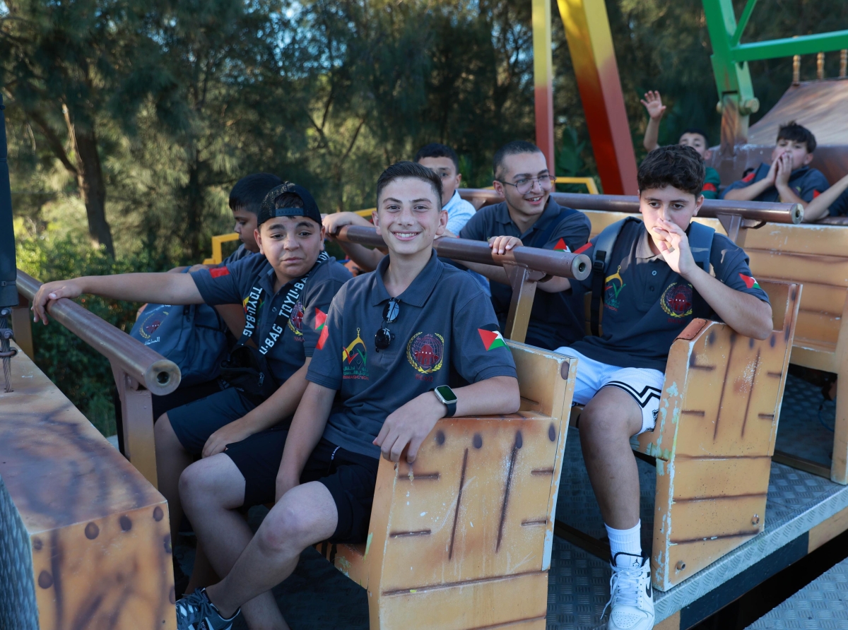 أطفال القدس يُطلون على طنجة من أعالي مدينة الألعاب "منار بارك"